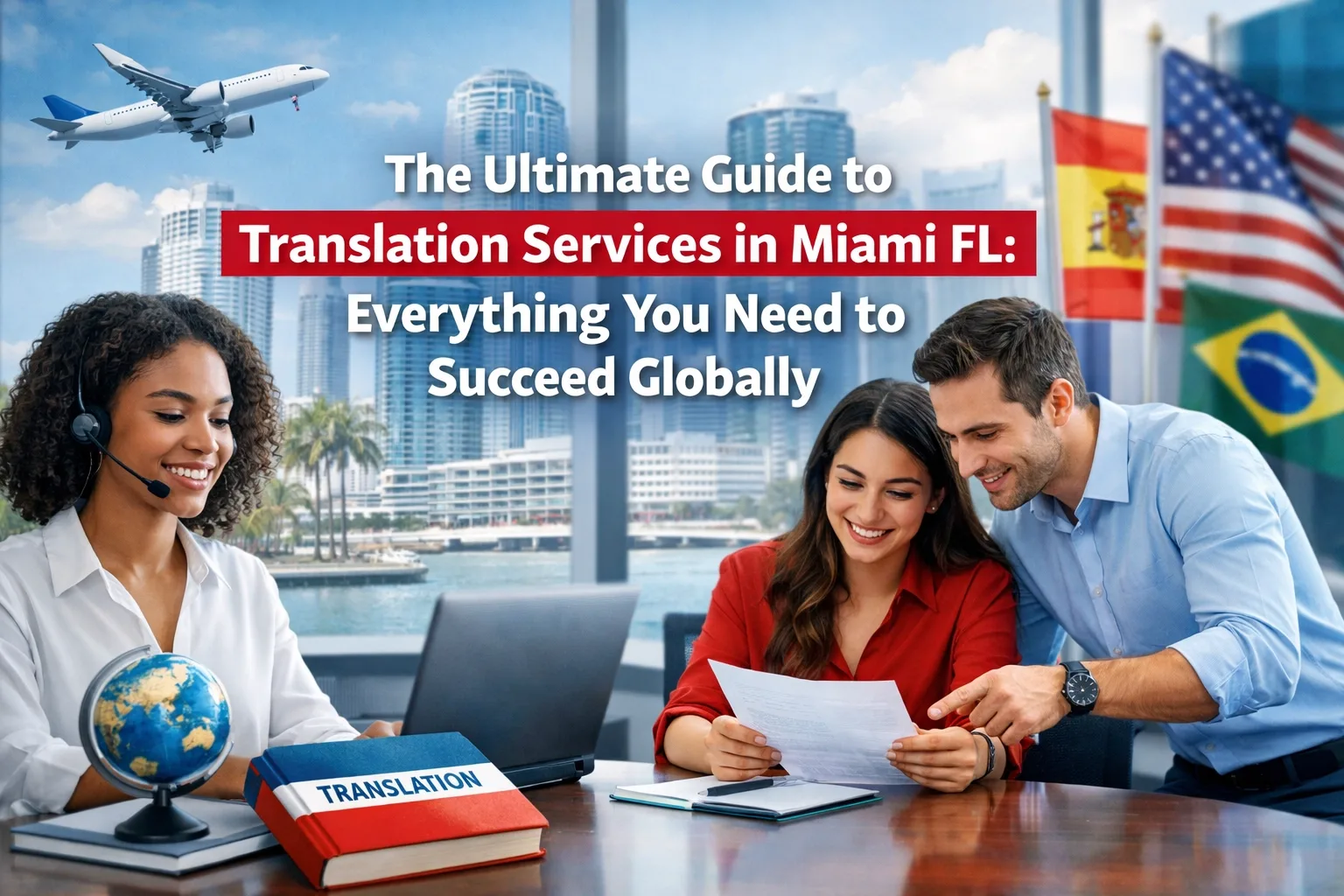 ITU Translation Services team assisting clients in Miami, FL